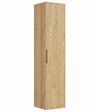 Badkamerkast Rimini 38 x 33  x 170 cm - eiken