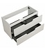Wastafelkast Thermis 100 x 48 x 50 cm - wit