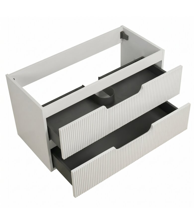 Wastafelkast Thermis 100 x 48 x 50 cm - wit