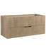 Wastafelkast Thermis 100 x 48 x 50 cm - licht eiken