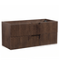Wastafelkast Thermis 100cm - walnoot bruin