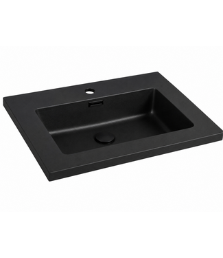 Wastafel Angela 60cm - zwart