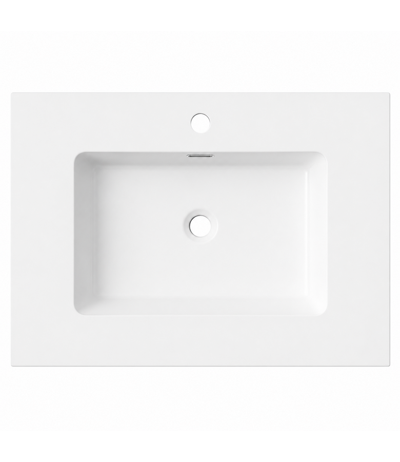 Wastafel Angela 80cm - wit