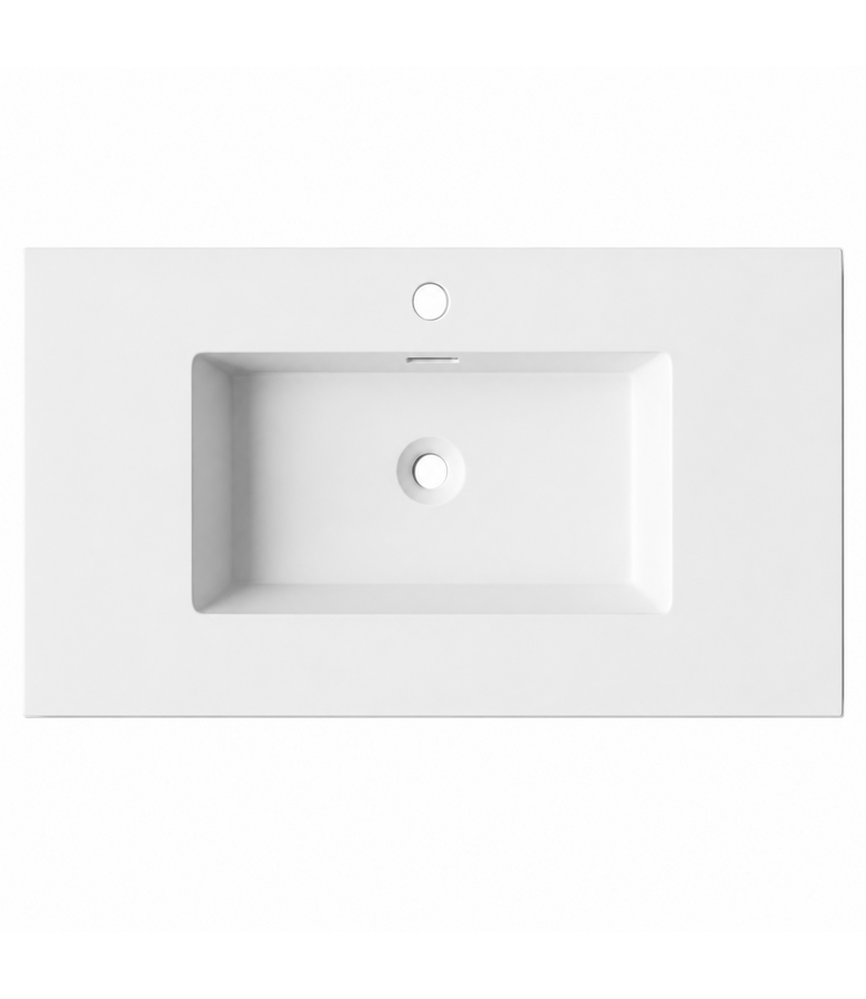 Wastafel Angela 100cm - wit