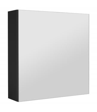 Spiegelkast Siena 60 x 14 x 60 cm - zwart
