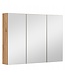 Spiegelkast Siena 80 x 14 x 60 cm - eiken