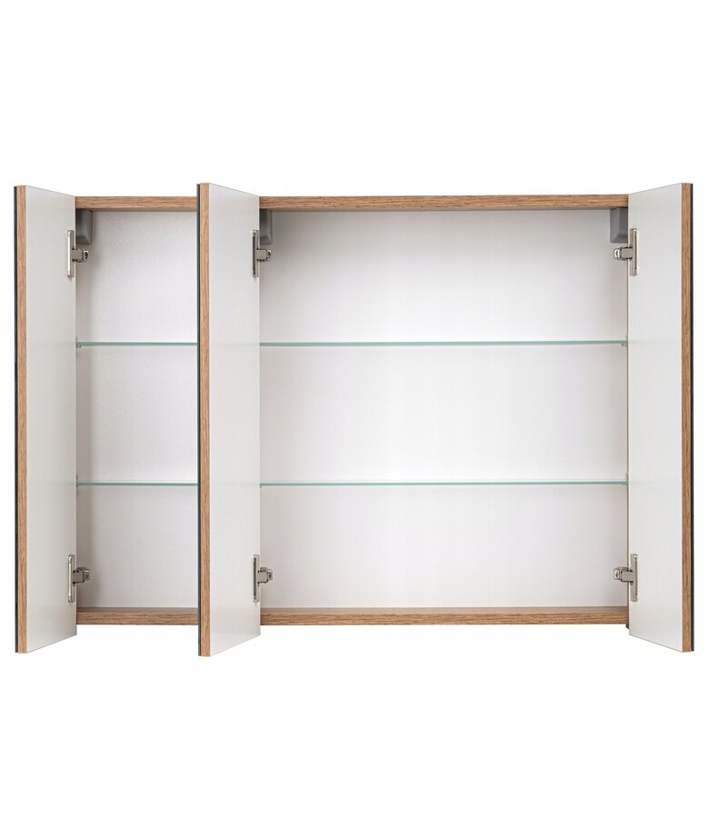 Spiegelkast Siena 80 x 14 x 60 cm - eiken