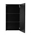 Spiegelkast Luca 50 x 14 x 90 cm - zwart