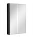 Spiegelkast Luca 60 x 14 x 90 cm - zwart