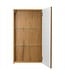Spiegelkast Luca 50 x 14 x 90 cm - eiken