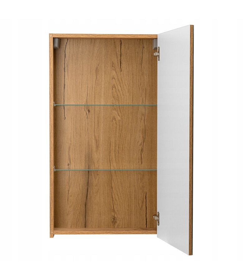 Spiegelkast Luca 50 x 14 x 90 cm - eiken