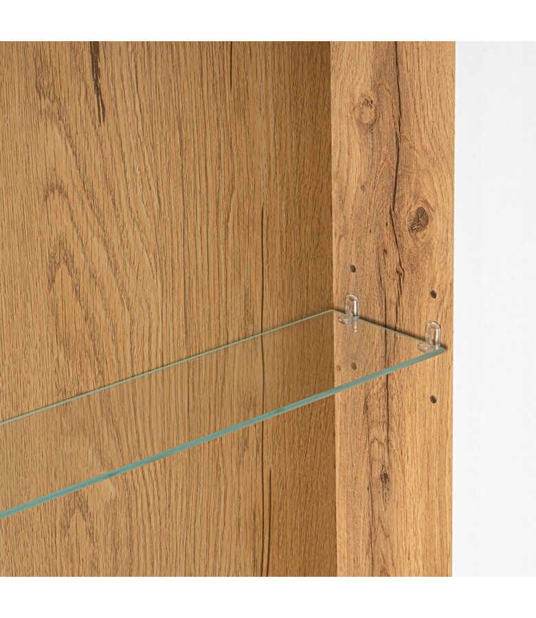 Spiegelkast Luca 50 x 14 x 90 cm - eiken