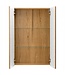 Spiegelkast Luca 60 x 14 x 90 cm - eiken