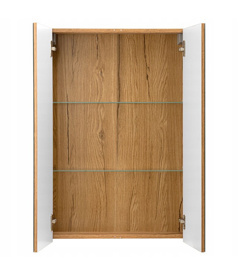 Spiegelkast Luca 60 x 14 x 90 cm - eiken