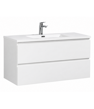 Badkamermeubel Angela 100cm - hoogglans wit