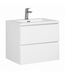 Badkamermeubel Angela 60cm - hoogglans wit