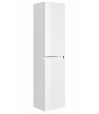 Badkamerkast Angela 40 x 30 x 150 cm - hoogglans wit