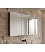 Spiegelkast Siena 100 x 14 x 60 cm - zwart