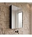 Spiegelkast Luca 60 x 14 x 90 cm - zwart