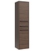 Badkamerkast Florence 30 x 35 x 130 cm - walnoot bruin