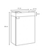 Toiletmeubel Apollo 40cm - mat zwart