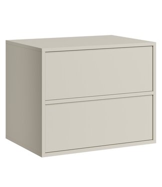 Wastafelkast Mali - 60 x 46 x 54 cm - beige