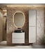 Wastafelkast Mali met kolomkast - 60 x 46 x 54 cm - beige