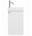 Toiletmeubel Apollo 40cm - hoogglans wit