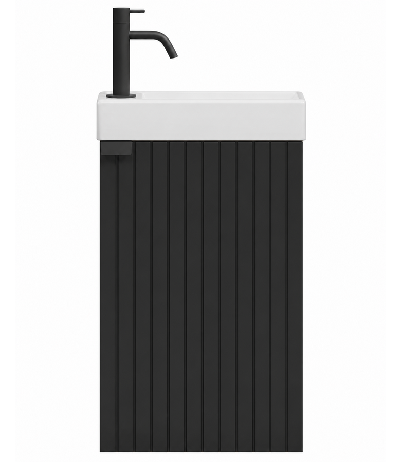 Toiletmeubel Bosco 40cm - mat zwart