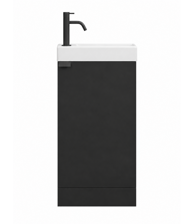 Toiletmeubel Orion 40cm - mat zwart