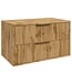 Wastafelkast Rimini - 80 x 46 x 46 cm - eiken