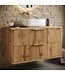 Wastafelkast Rimini - 80 x 46 x 46 cm - eiken
