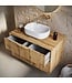 Wastafelkast Rimini - 80 x 46 x 46 cm - eiken