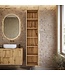 Wastafelkast Rimini met kolomkast - 80 x 46 x 46 cm - eiken