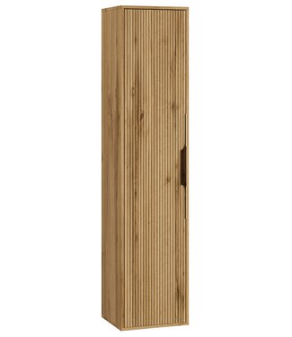 Badkamerkast Rimini 38 x 33  x 170 cm - eiken