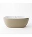 Vrijstaand ligbad Bahia 170 x 75 x 58cm - beige