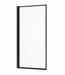 Badwand Medal 60 x 140 cm - zwart - nano coating