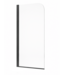 Badwand Torino 60 x 140 cm - zwart - nano coating