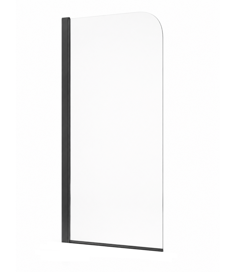 Badwand Torino 60 x 140 cm - zwart - nano coating
