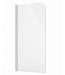 Badwand Torino 60 x 140 cm - chroom - nano coating