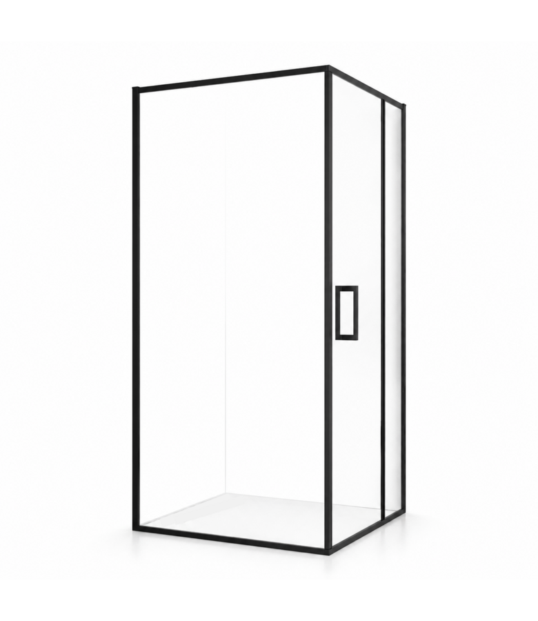 Douchecabine Belize 90 x 90 x 190 cm - zwart - nano coating