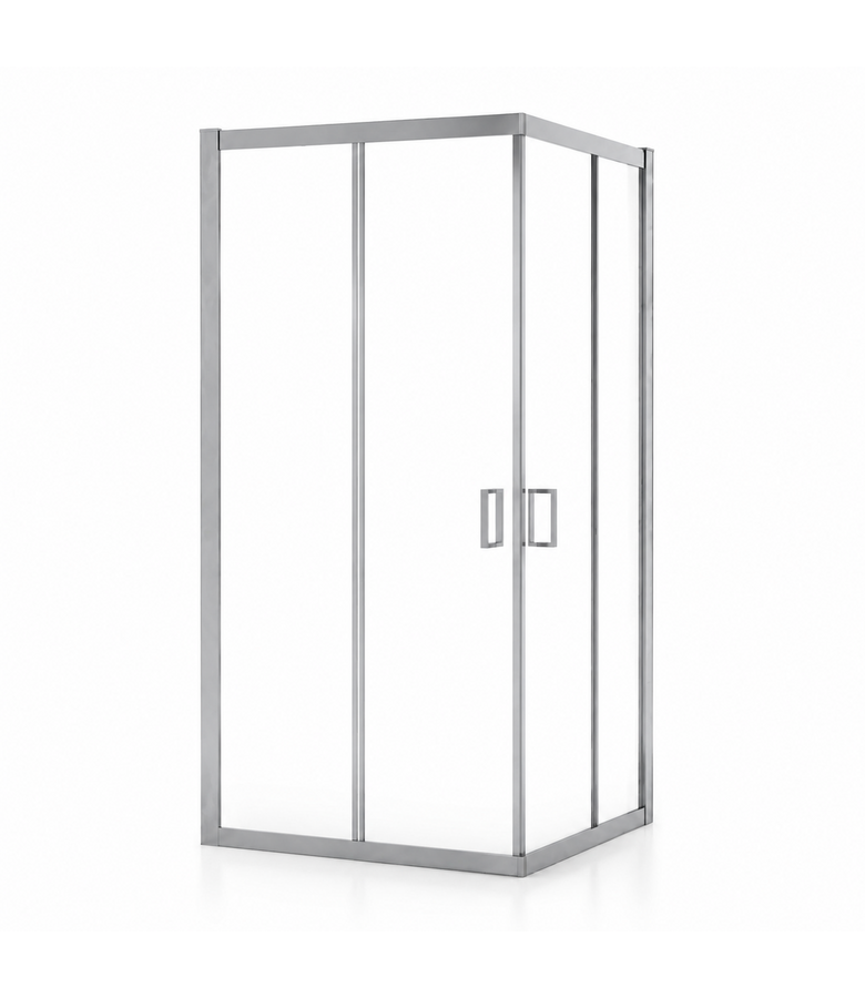 Douchecabine Dakota 100 x 100 x 190 cm - chroom - nano coating