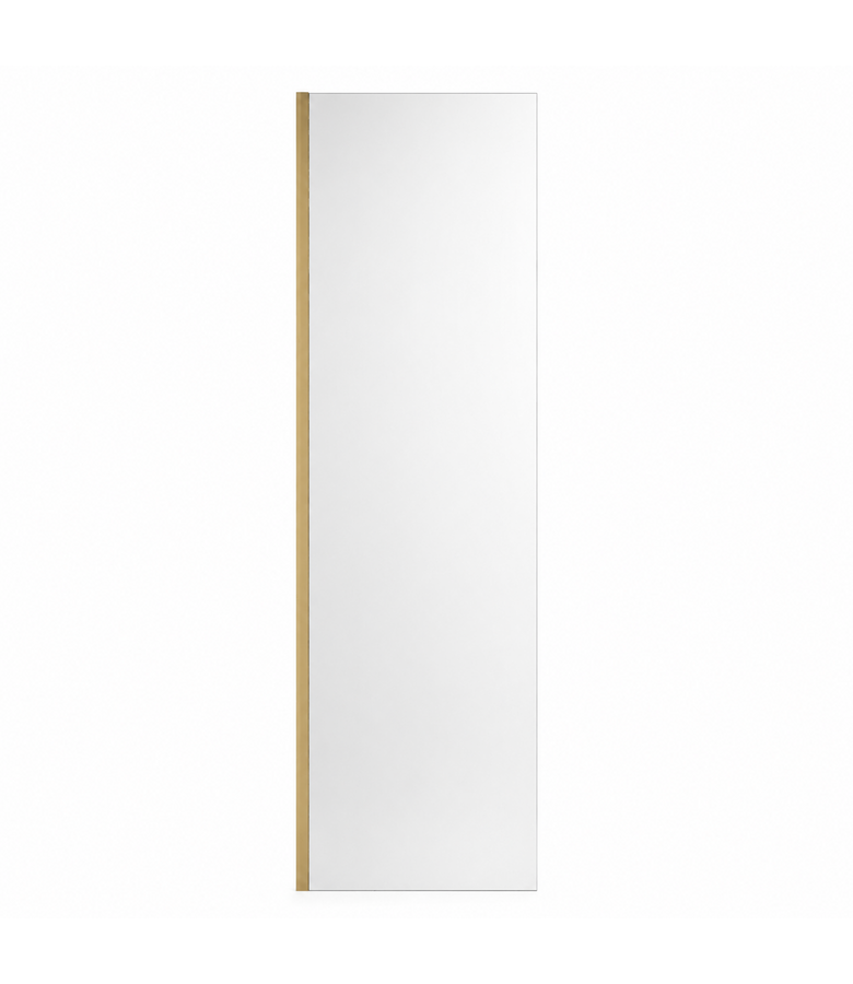 Douchewand Florida 40 x 200 cm - goud - inloopdouche 8mm