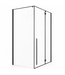 Douchecabine Vancouver 90 x 120 x 190 cm - zwart - nano coating