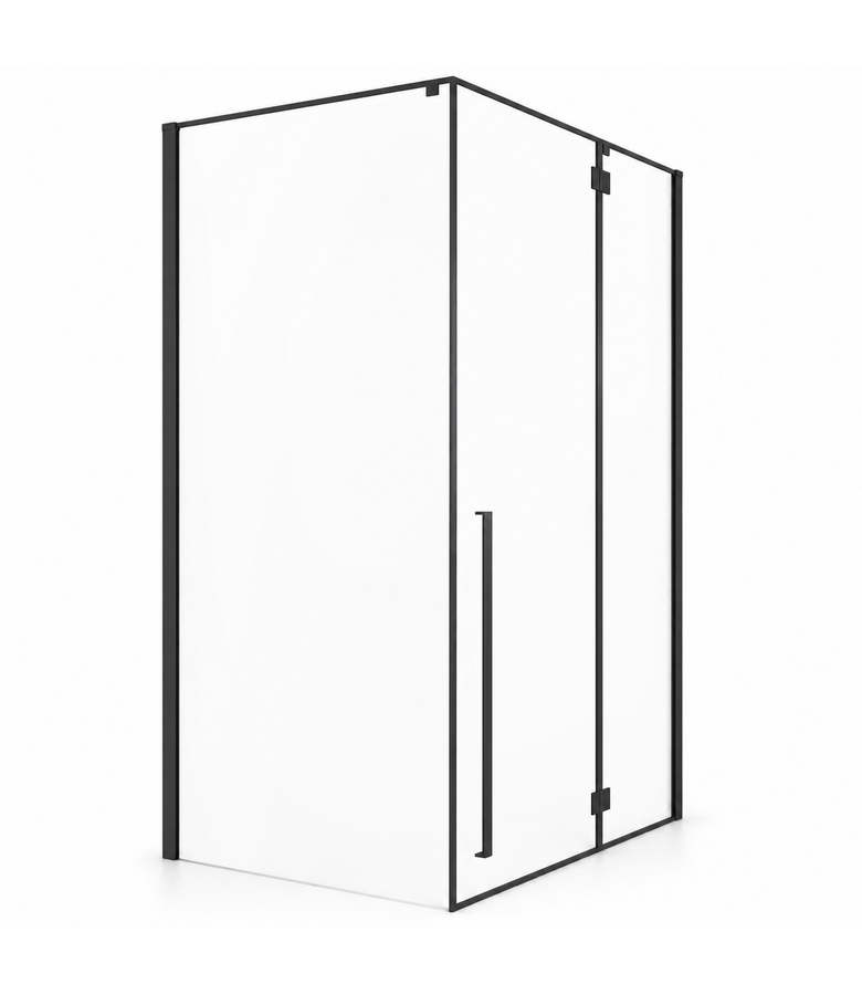 Douchecabine Vancouver 90 x 120 x 190 cm - zwart - nano coating
