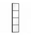 Douchewand Essos 40 x 200 cm - zwart - inloopdouche 8mm