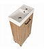 Toiletmeubel Mella 40cm - eiken