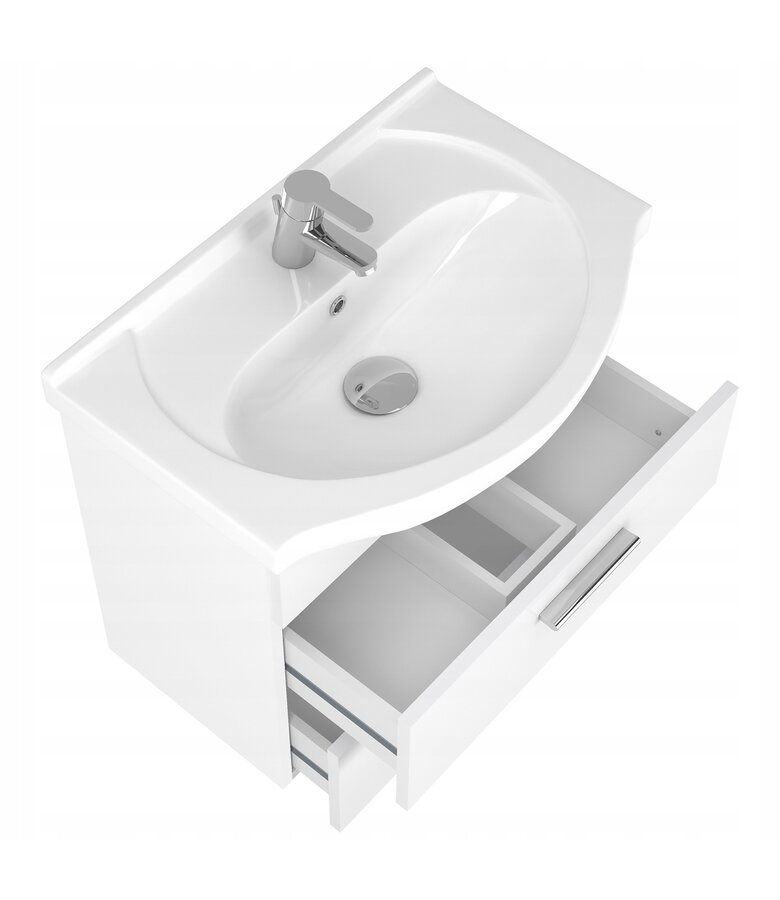 Badkamermeubel Breno 60 cm - wit