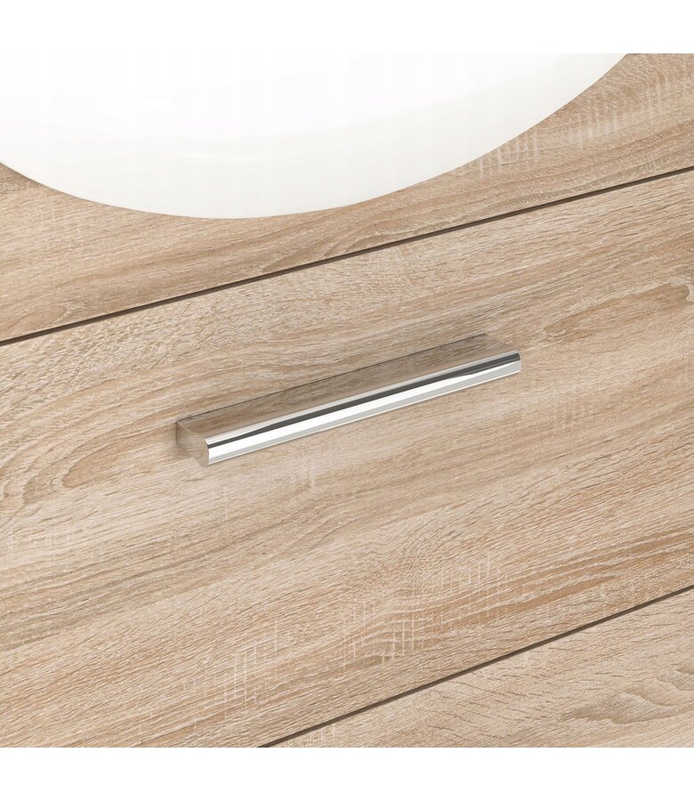 Badkamermeubel Breno 60 cm - licht eiken