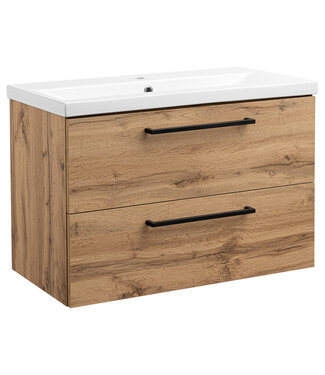 Badkamermeubel Trento 80 cm - eiken